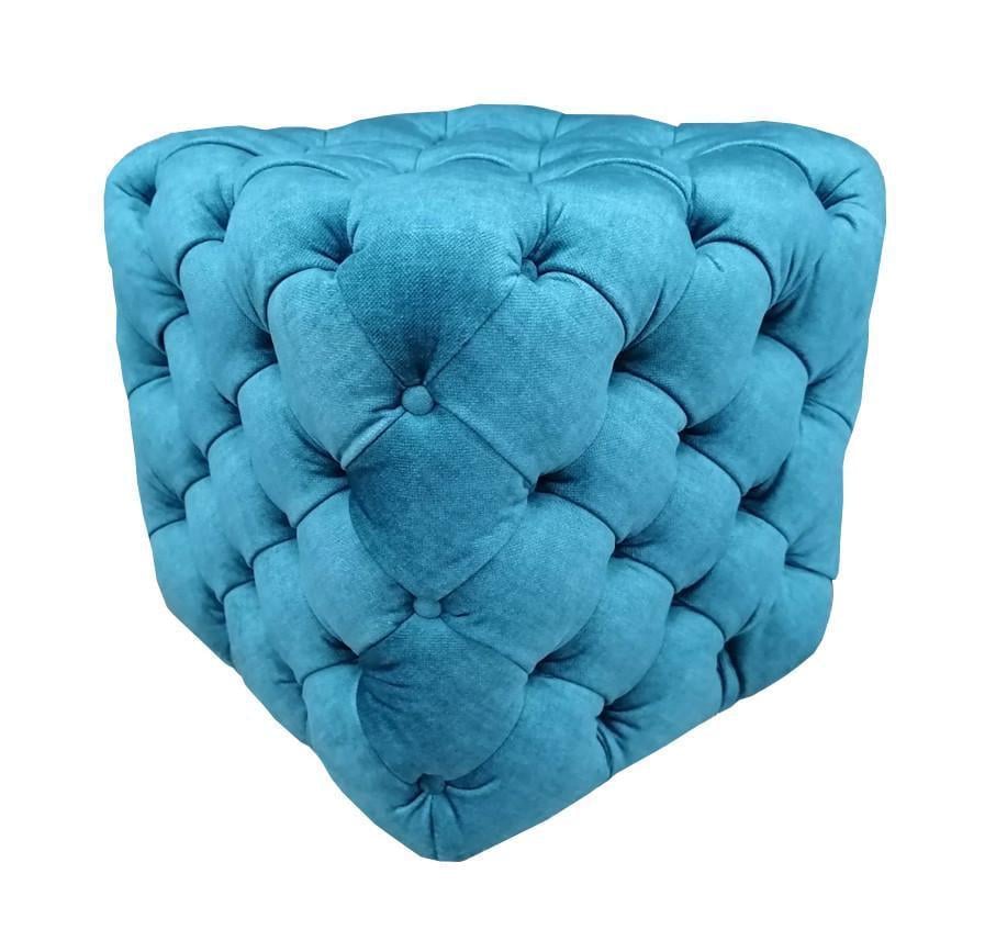 Пуф Mebelle Cubic велюр 45x45x45 см Золотий (0184) - фото 3 Пуф Mebelle Cubic велюр 45x45x45 см Золотий (0184) - фото 3