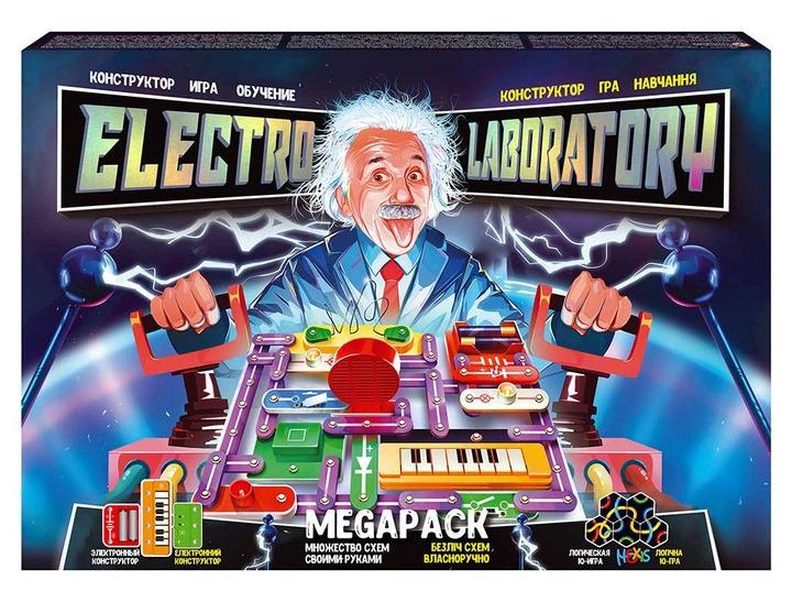 Конструктор электронный Danko Toys ELab-01-04 Electro Laboratory Megapack 118 дет. Разноцветный (АА12346687)