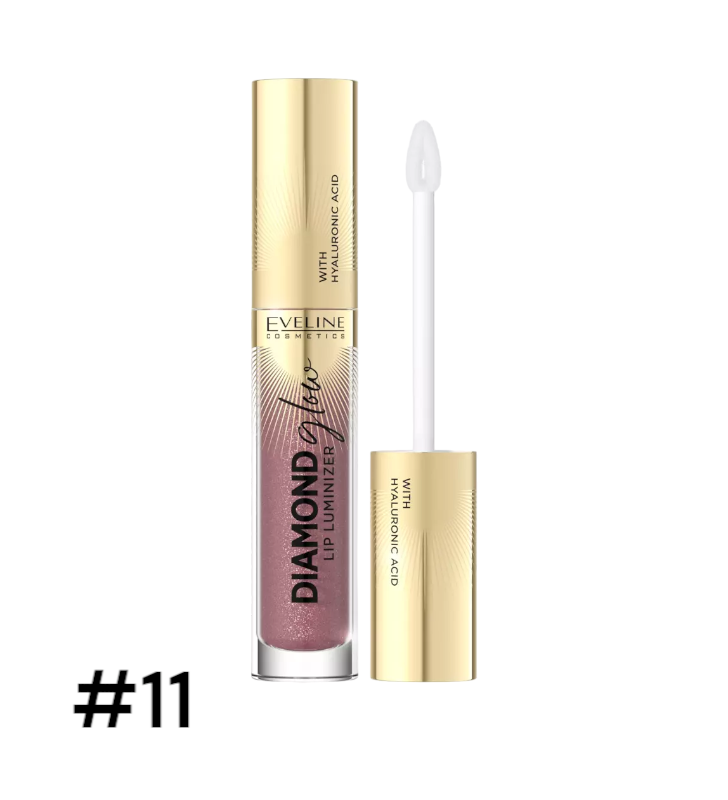 Блеск для губ Eveline Cosmetics Diamond Glow Lip Luminizer с гиалуроновой кислотой 11 4,5 мл (9784) Блеск для губ Eveline Cosmetics Diamond Glow Lip Luminizer с гиалуроновой кислотой 11 4,5 мл (9784)