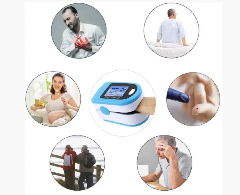 Пульсоксиметр на палец 62х32х33 мм - фото 4 Пульсоксиметр на палец 62х32х33 мм - фото 4