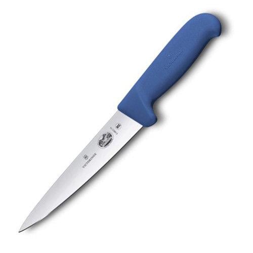 Нож для мяса Victorinox Fibrox Sticking Vx55602.14 14 см Синий (583671) Нож для мяса Victorinox Fibrox Sticking Vx55602.14 14 см Синий (583671)