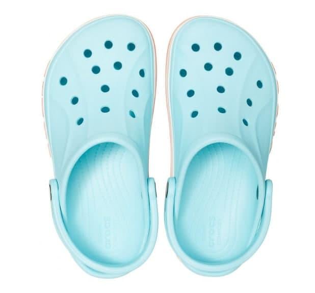 Сабо Crocs Bayaband Clog M7-W9 р. 39 Ice Blue/Melon - фото 3