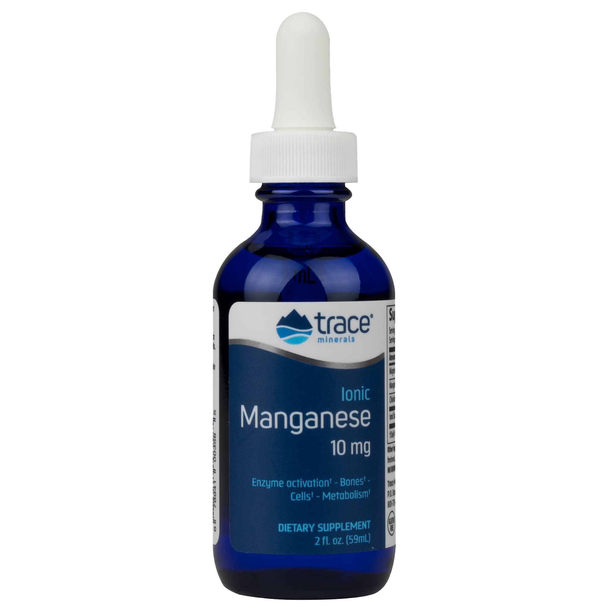 Ионный марганец Trace Minerals Research Liquid Ionic Manganese 10 mg 59 ml