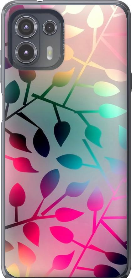 Чехол на Motorola Edge 20 Lite Листья (2235u-2496-42517)