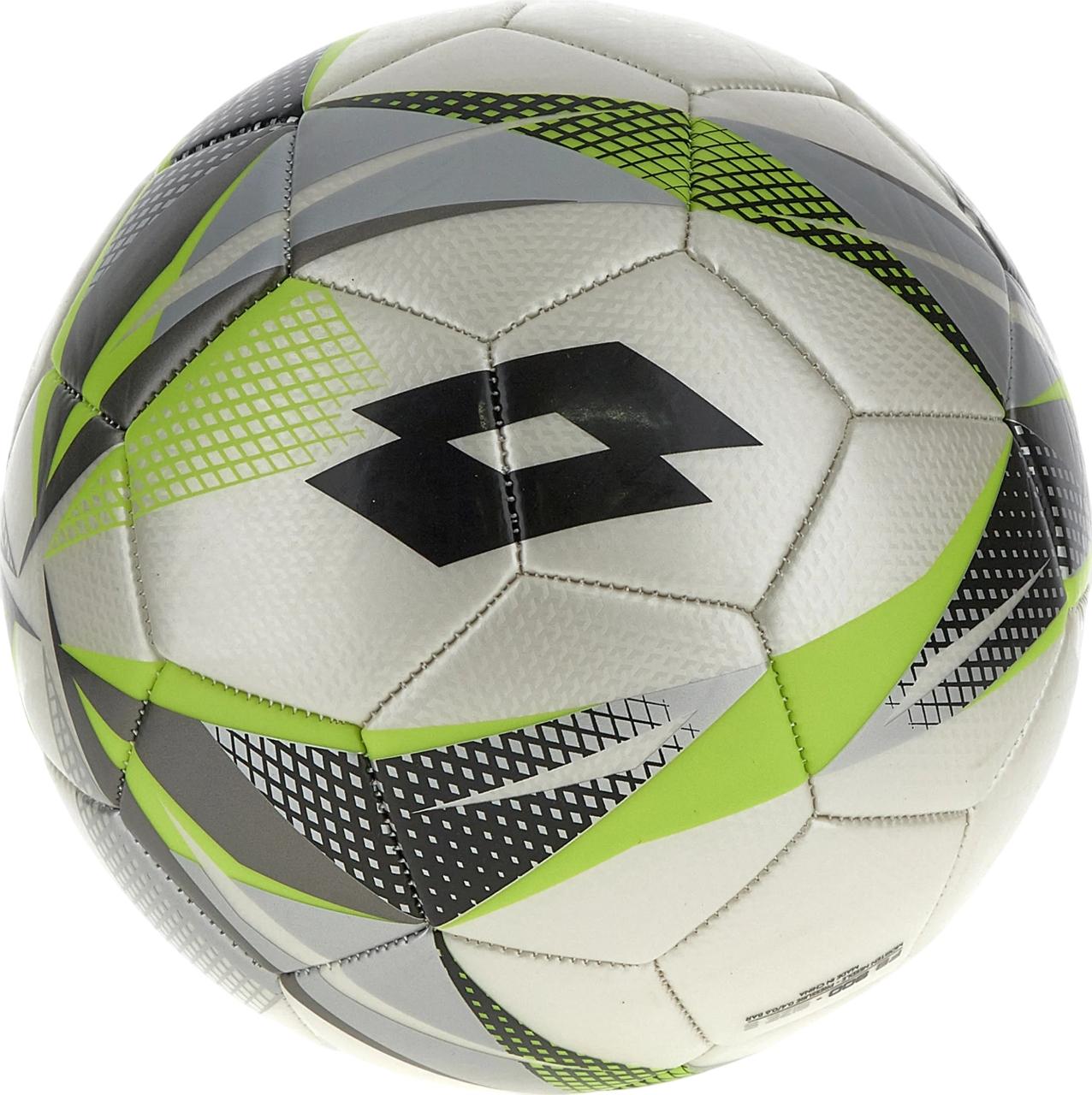 Футбольный мяч Lotto BALL FB 900 V 5 Размер 5 221033/L59131/267 Белый/Черно-салатовый