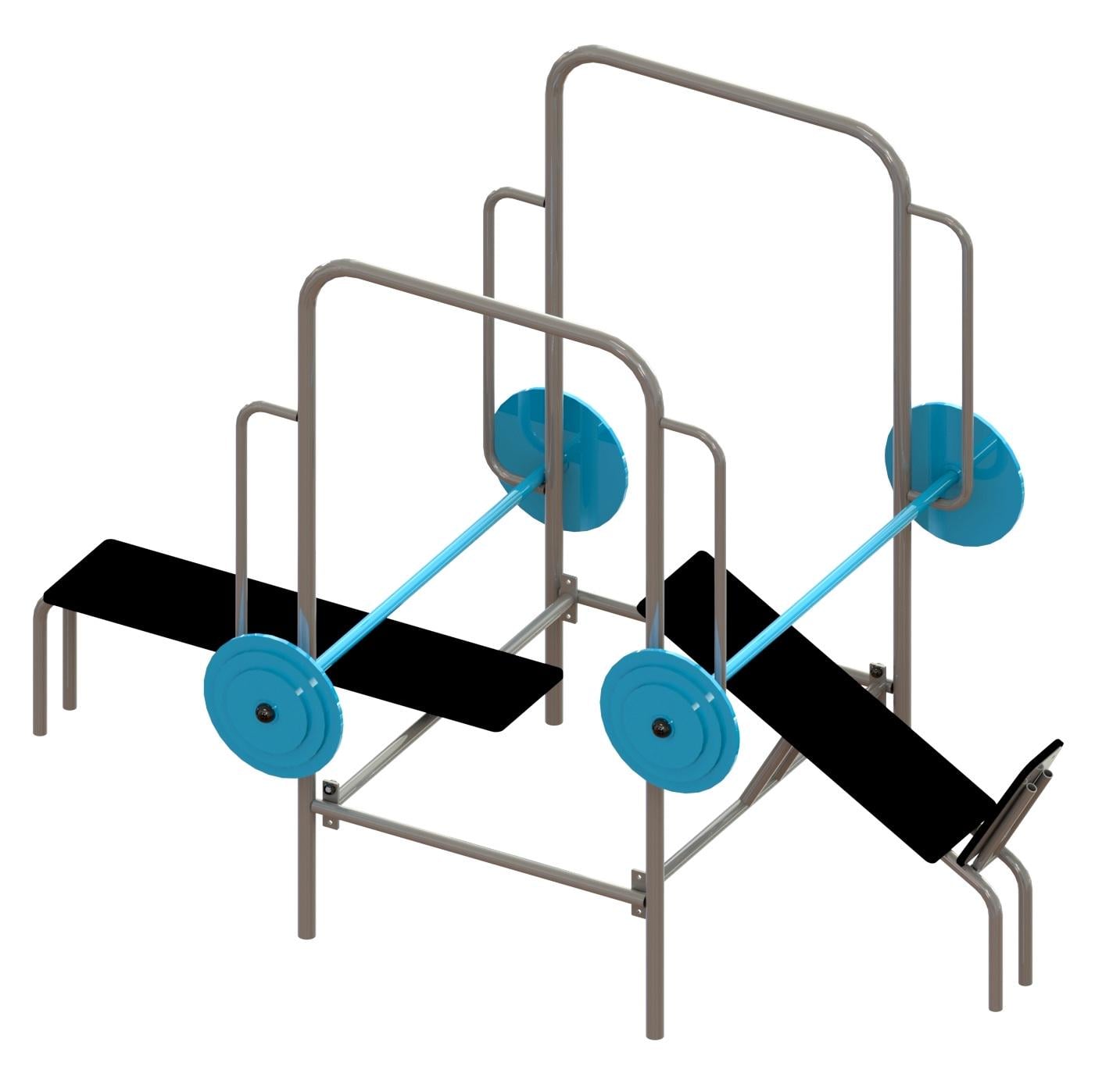 Стенд для жима комбинированный SiverSport SL-138