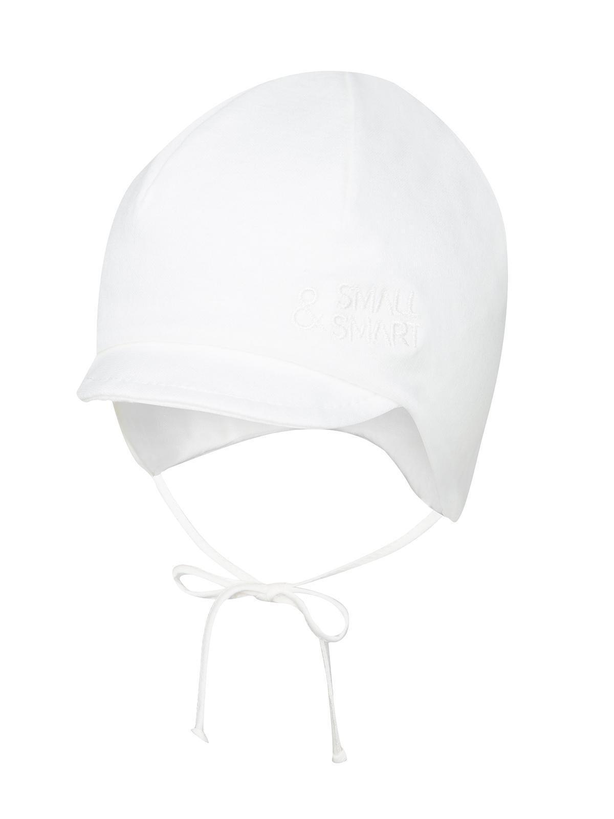 Демисезонная шапка Broel р. 35 Белый NINIO wer. 1