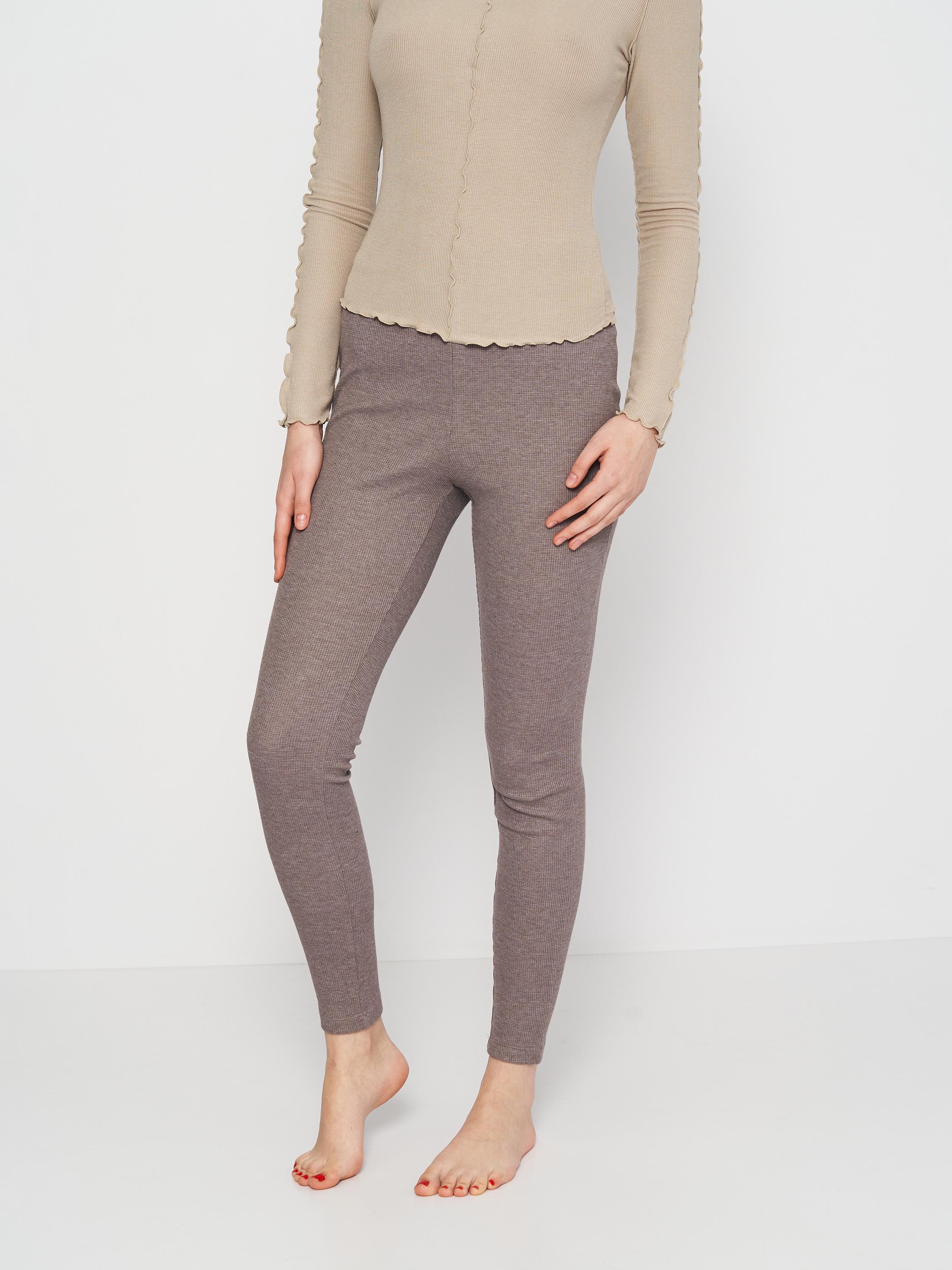 Леггинсы пижамные S Серо-бежевый (1045099arl)