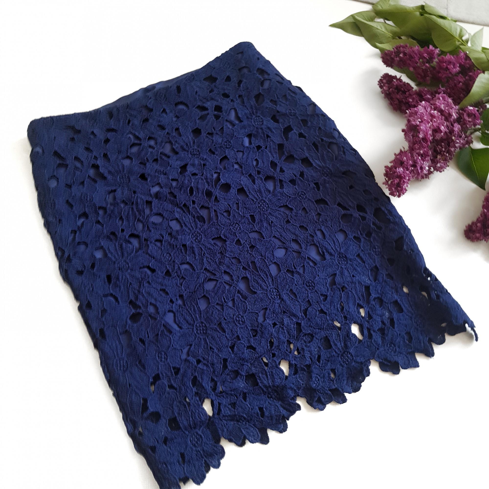 Юбка короткая GN 2791 S Синий (42)