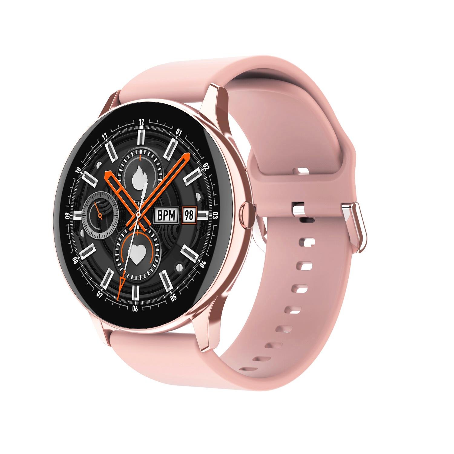 Смарт-годинник Lemfo U18 з вимірюванням тиску Рожевий Смарт-годинник Lemfo U18 з вимірюванням тиску Рожевий