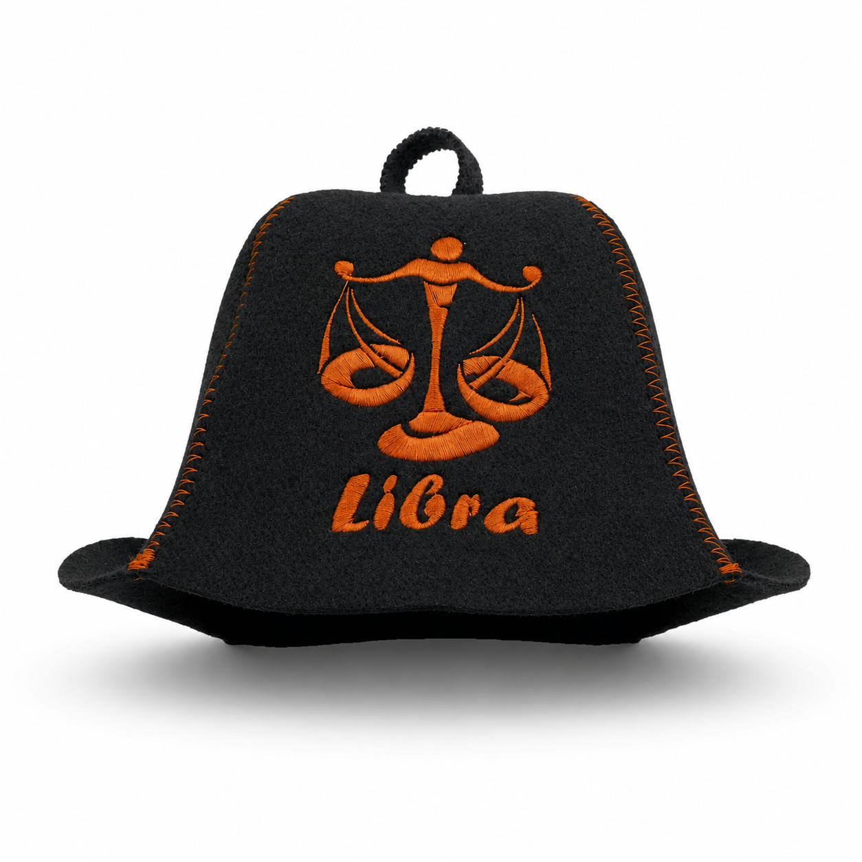 Банная шапка Luxyart Libra фетр Черный (LX-367)