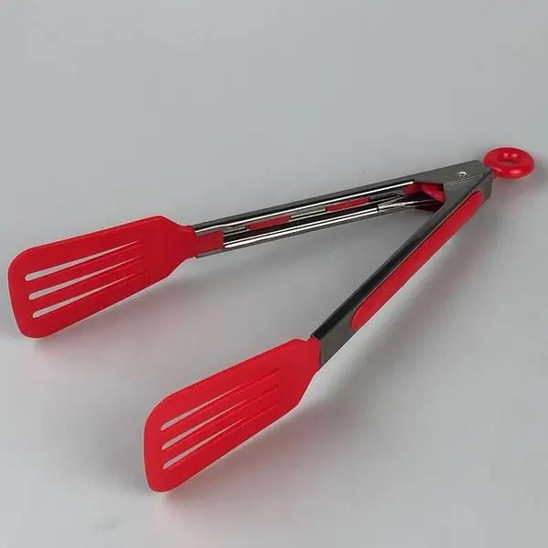 Щипцы для кухни Kitchen tool 27 см Красный