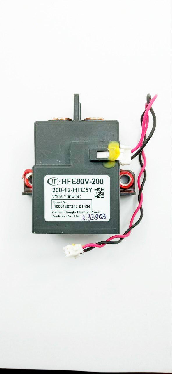 Реле контактор постійного струму HFE80V-200 200-12-HTC5Y 200 A 200 В (33903)