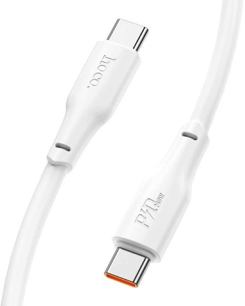 Кабель Type-C для Type-C Hoco X93 240W 1 м White 3316 (3316)