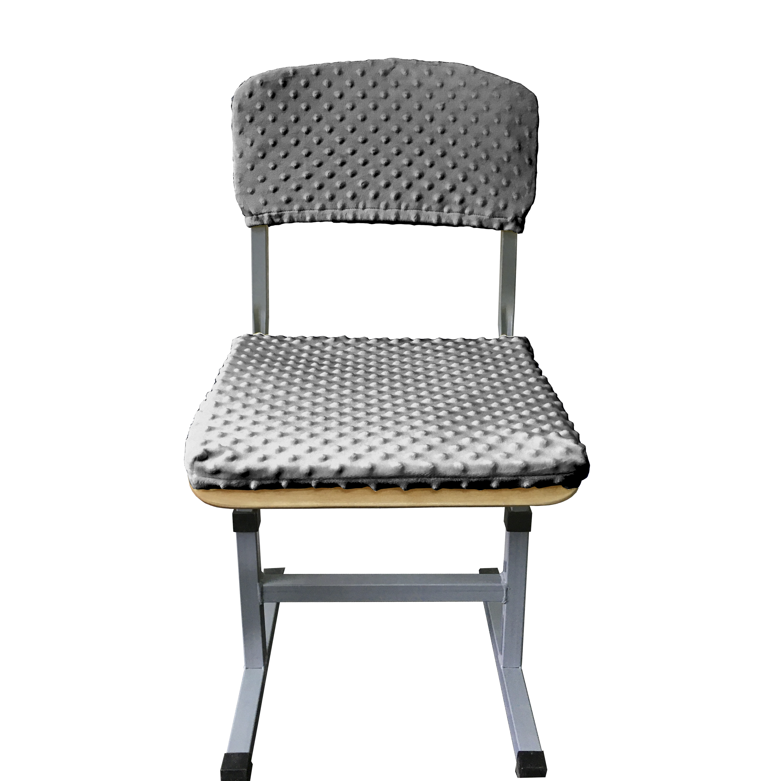 М'яка подушка і чохол з плюшу на стілець 38x19/38x38 см (5361315)