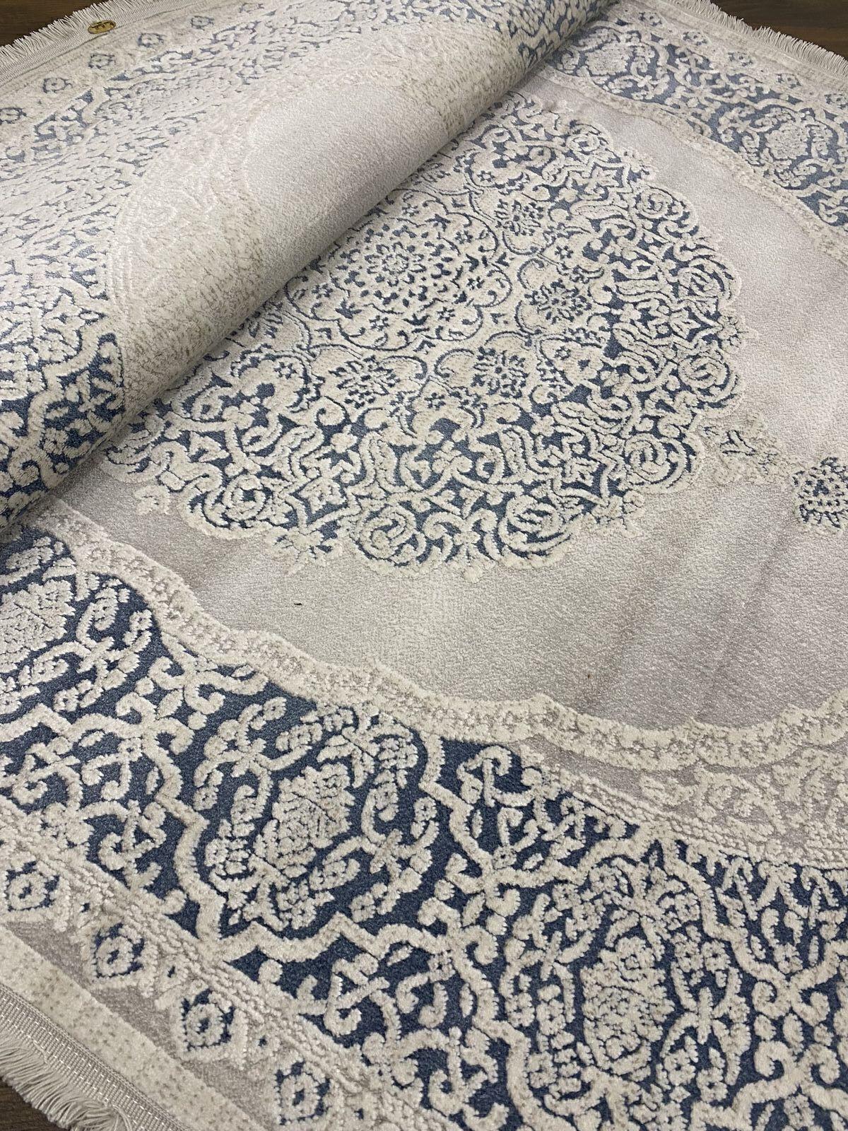 Ковер Ocean Oc02A 1,2 х 1,8 м Blue/Grey (6043-27) - фото 2 Ковер Ocean Oc02A 1,2 х 1,8 м Blue/Grey (6043-27) - фото 2