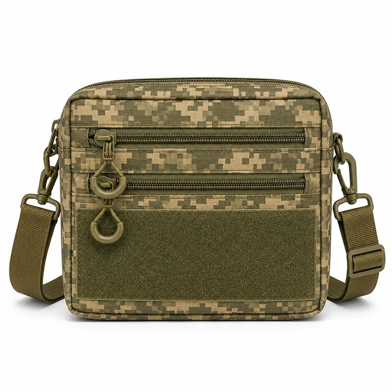 Сумка чоловіча Cordura 1770 Pixel через плече патч-панель