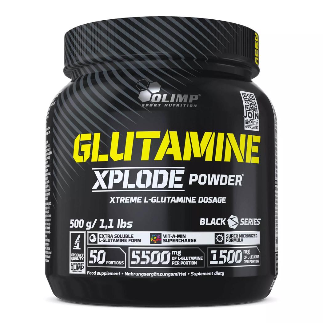 Аминокислота Olimp Glutamine Xplode Powder Апельсин 500 г (2487212995)
