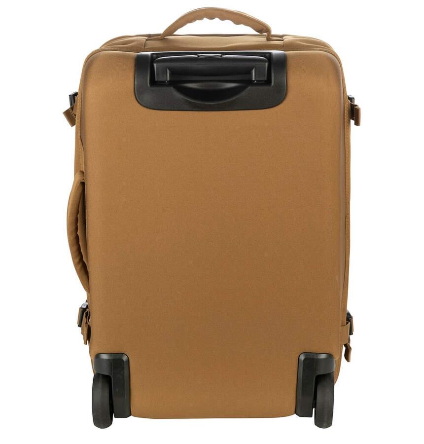 Сумка на колесах Tucano Tugo S Trolley полиэстер коричневая телескопическая ручка 34 л (636001) - фото 4 Сумка на колесах Tucano Tugo S Trolley полиэстер коричневая телескопическая ручка 34 л (636001) - фото 4