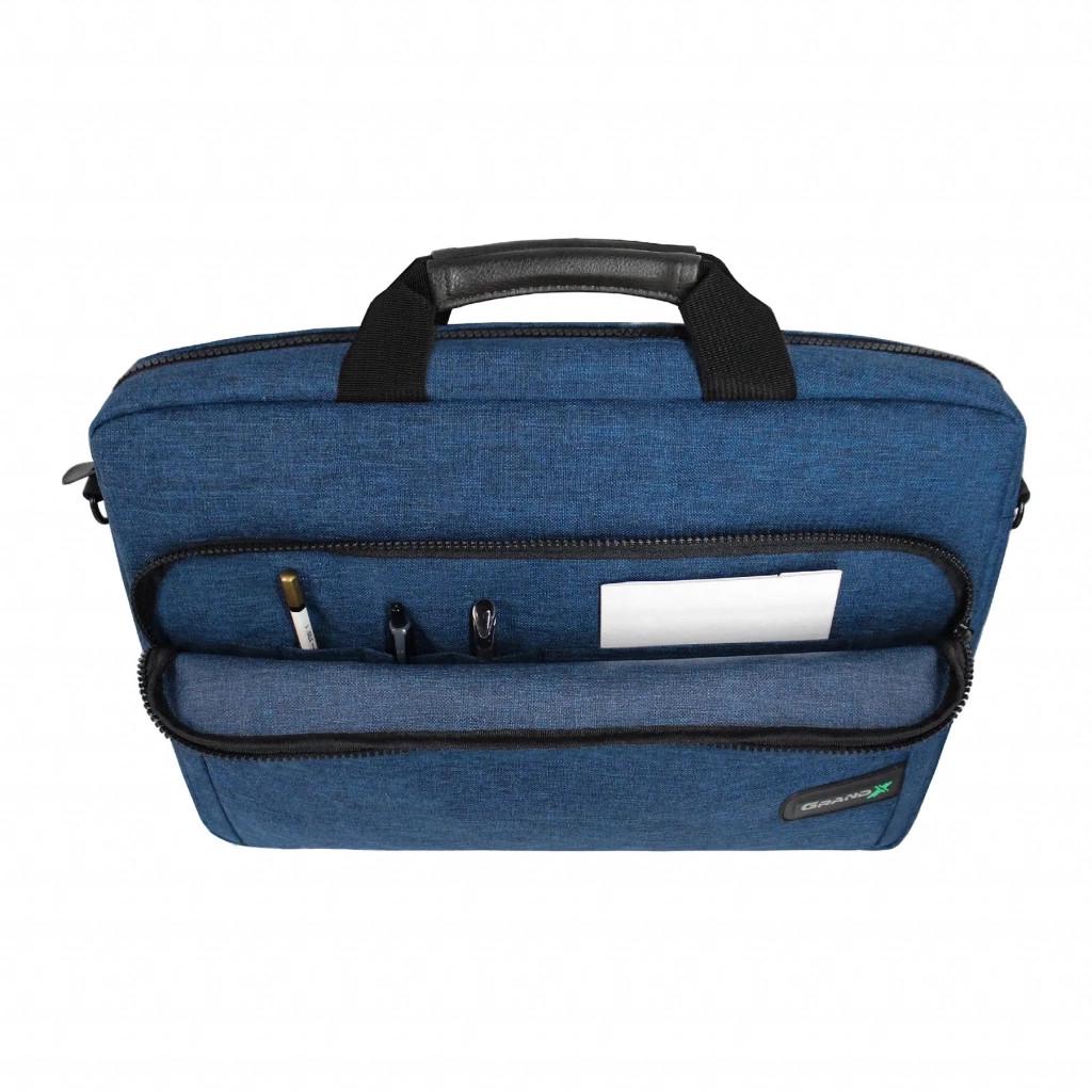 Сумка для ноутбука Grand-X SB-148 Soft pocket 14'' Navy (SB-148N) - фото 3