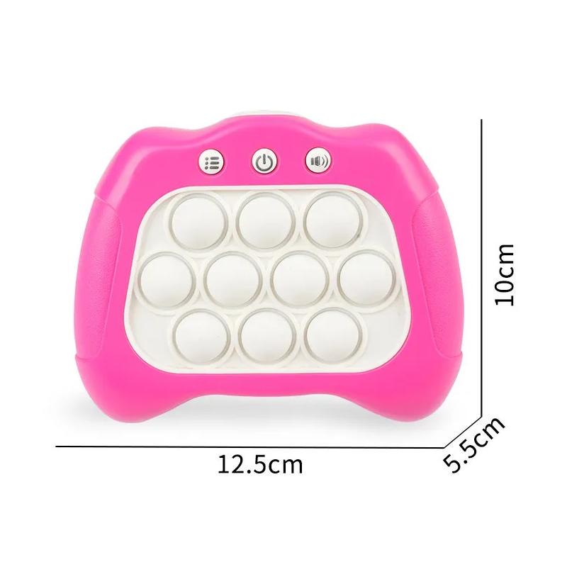 Интерактивная игрушка Quick Push Game Pop It Pink/White (13166385) - фото 2 Интерактивная игрушка Quick Push Game Pop It Pink/White (13166385) - фото 2