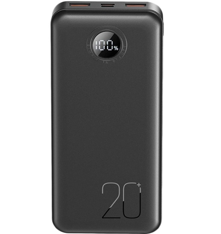 Повербанк Xo PR239 20000 mAh PD20W/QC 22,5W Black (2769883760)