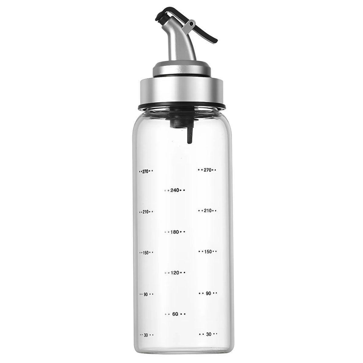 Пляшка для олії та оцту з дозатором скляна 350 мл (HP-1348)