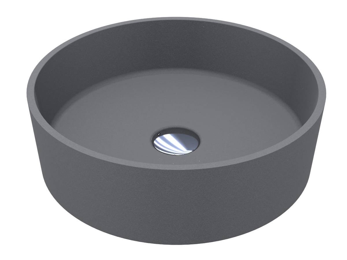 Умывальник Miraggio Bergamo Mirastone Gray (0002674)