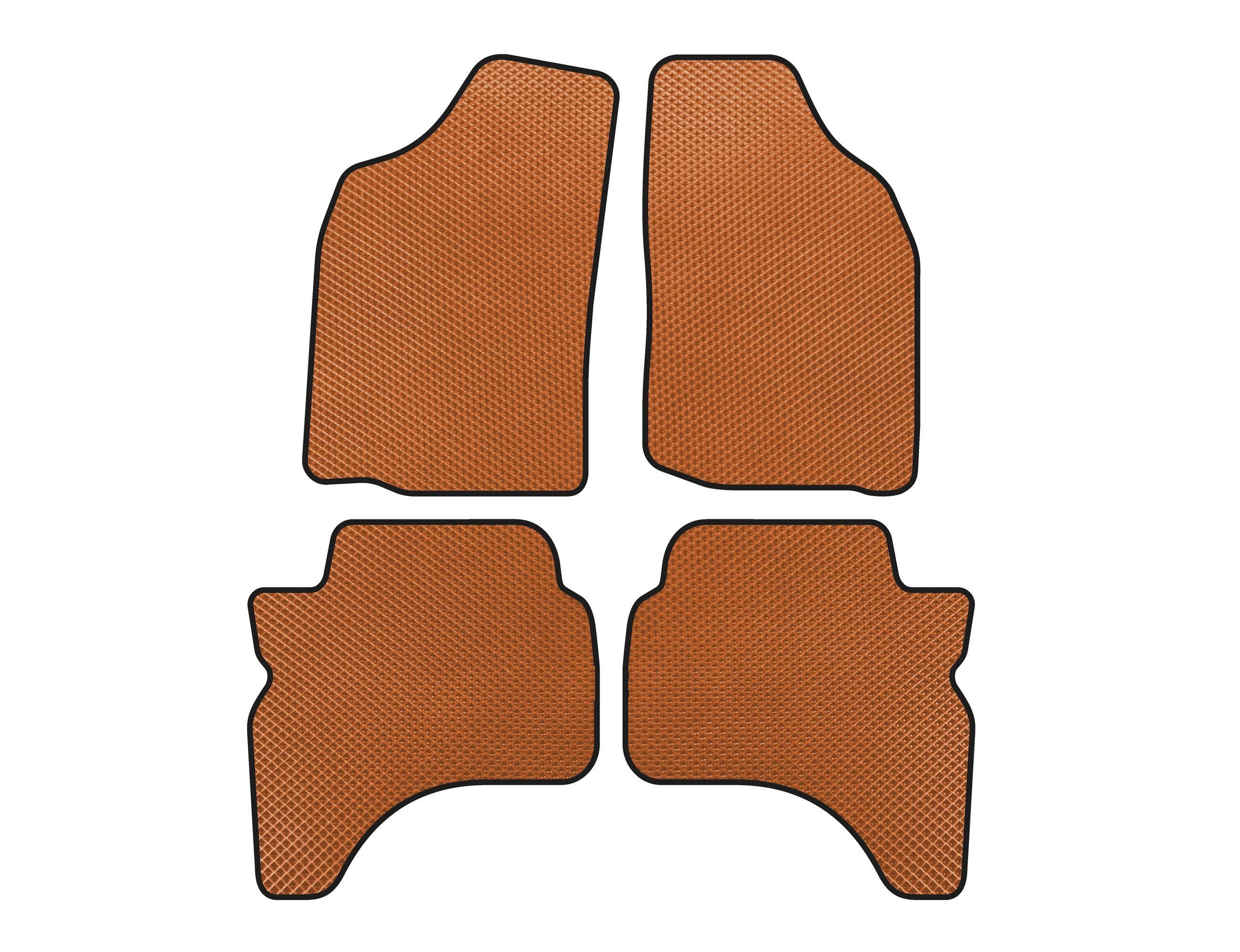 Коврики EVA Digital Designs для Mitsubishi L200 1996-2006 гг. Оранжевый (144811)