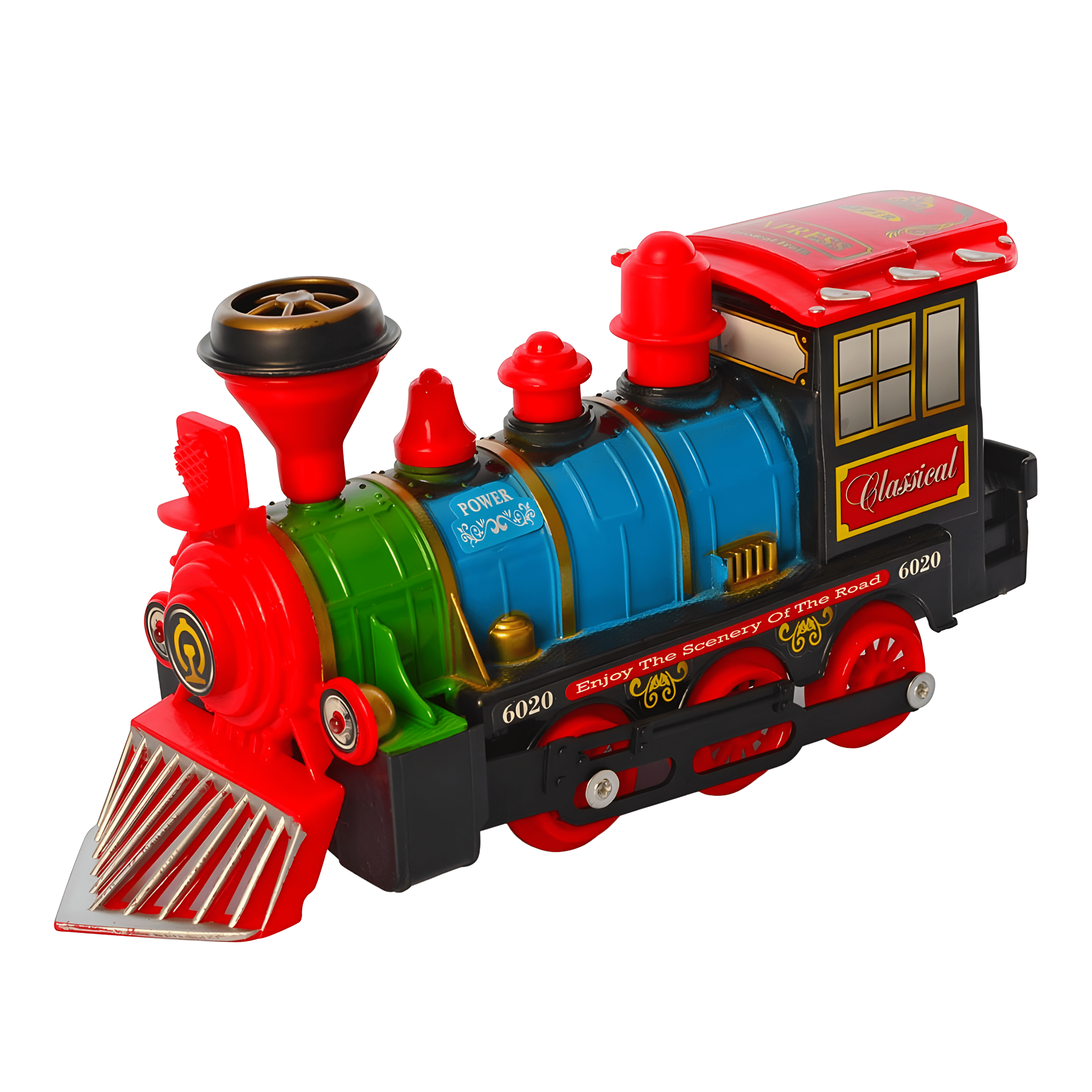 Детский паровоз Classic Train со звуком и светом (829-8)