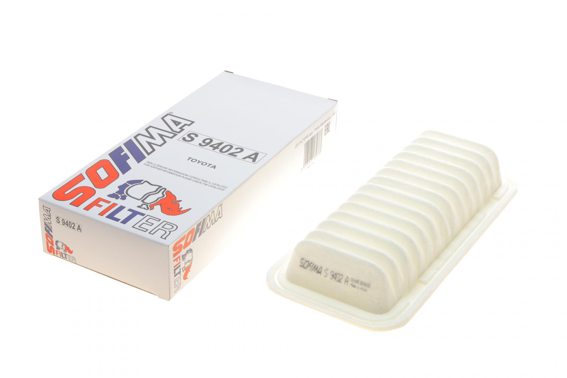 Фільтр повітряний SOFIMA для Citroen C1/Peugeot 107 1,0 05-14/Toyota Yaris 1,0-1,3 99-11- (S 9402 A)
