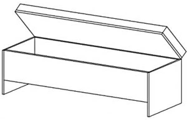 Банкетка Мебель-Сервис Kim 160 164,4х40х44,5 см Сан-Ремо/Дуб Кари белый (27375799) - фото 6 Банкетка Мебель-Сервис Kim 160 164,4х40х44,5 см Сан-Ремо/Дуб Кари белый (27375799) - фото 6