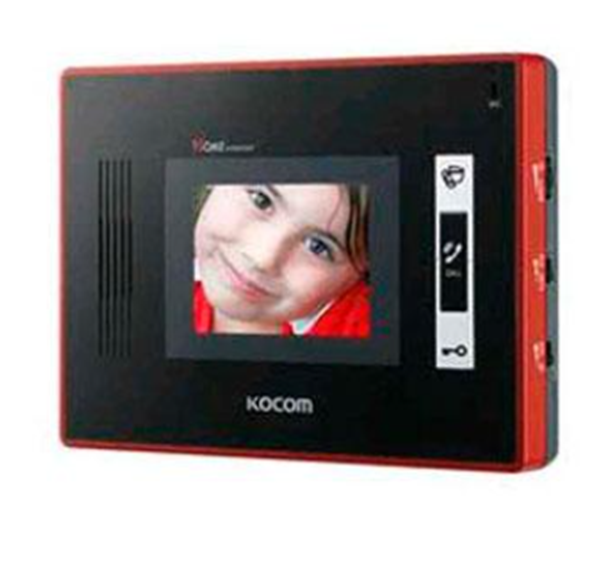 Відеодомофон Kocom KVC-W354 3,5" Red/Чорний (2863455565)
