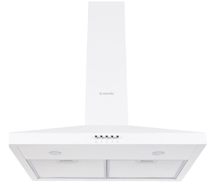 Витяжка Minola HK 6212 WH 700 LED купольна (12894)