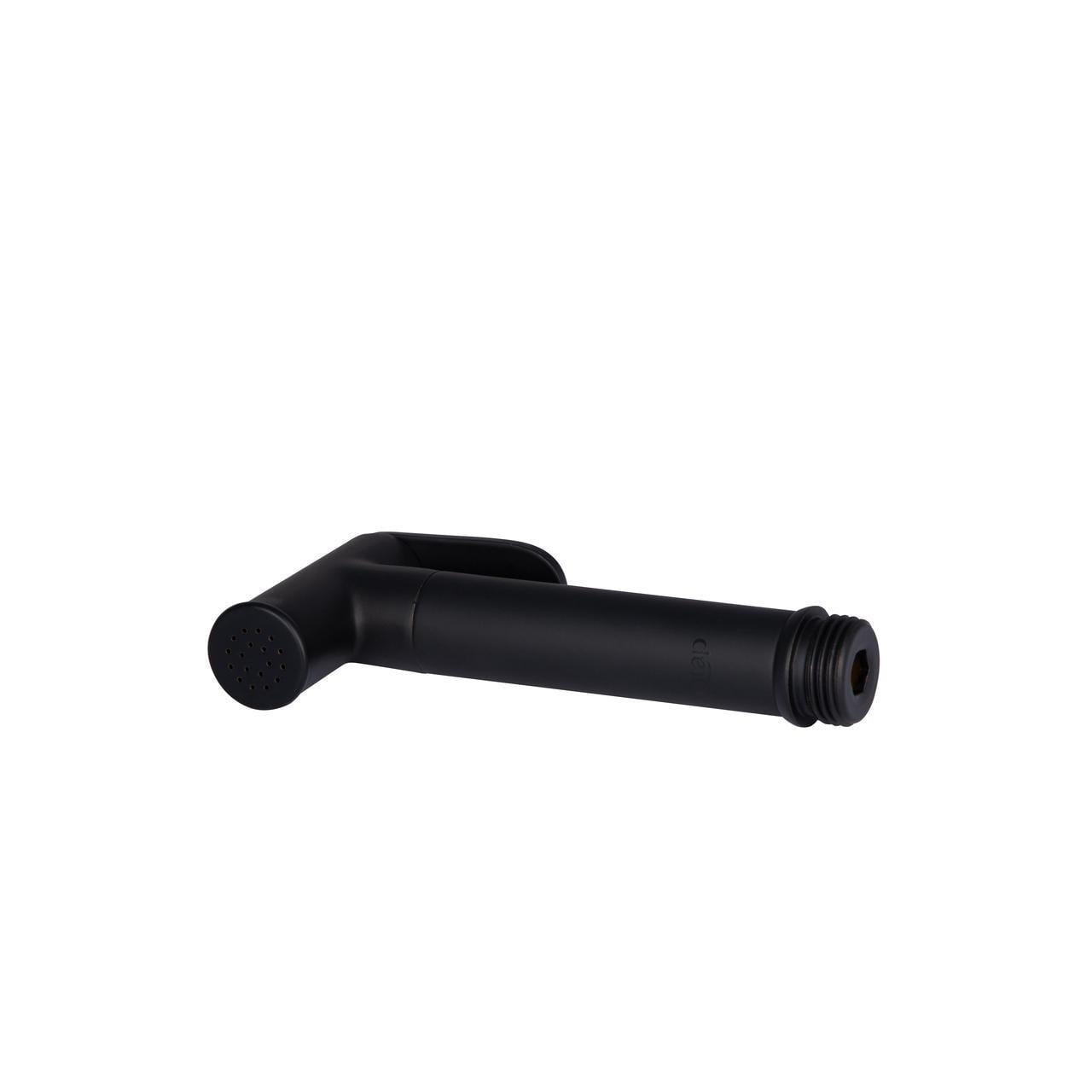 Лейка для гигиенического душа Qtap Rucni округлая Black Matt (QT889910842855OB)