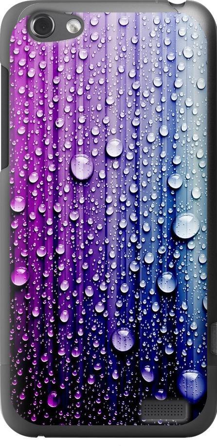 Чехол на HTC One V t320e Капли воды (3351u-227-42517)
