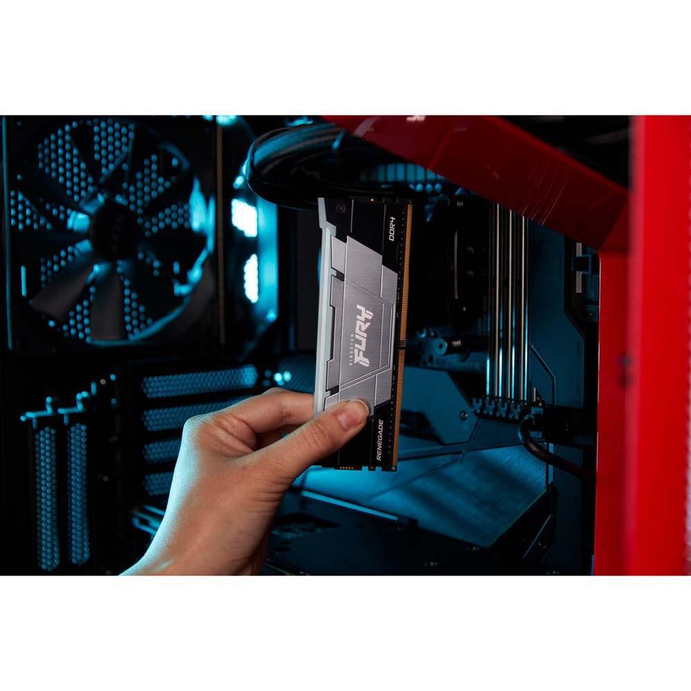 Оперативная память Kingston Fury Renegade RGB DDR4 16GB/3600 (KF436C16RB12A/16) - фото 8 Оперативная память Kingston Fury Renegade RGB DDR4 16GB/3600 (KF436C16RB12A/16) - фото 8