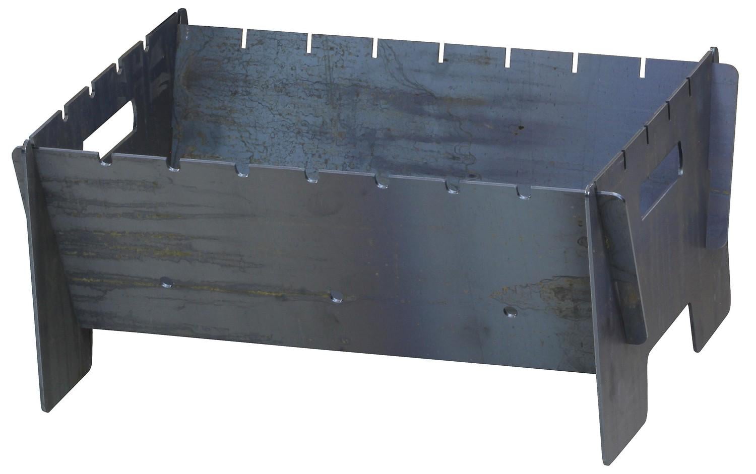 Мангал розкладний на 4-7 шампурів 300x400x200 мм (MG001)