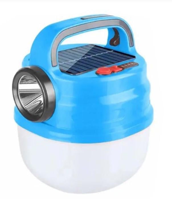 Фонарь-лампа аккумуляторный USB с солнечной панелью 50 Вт (SZ-640060)
