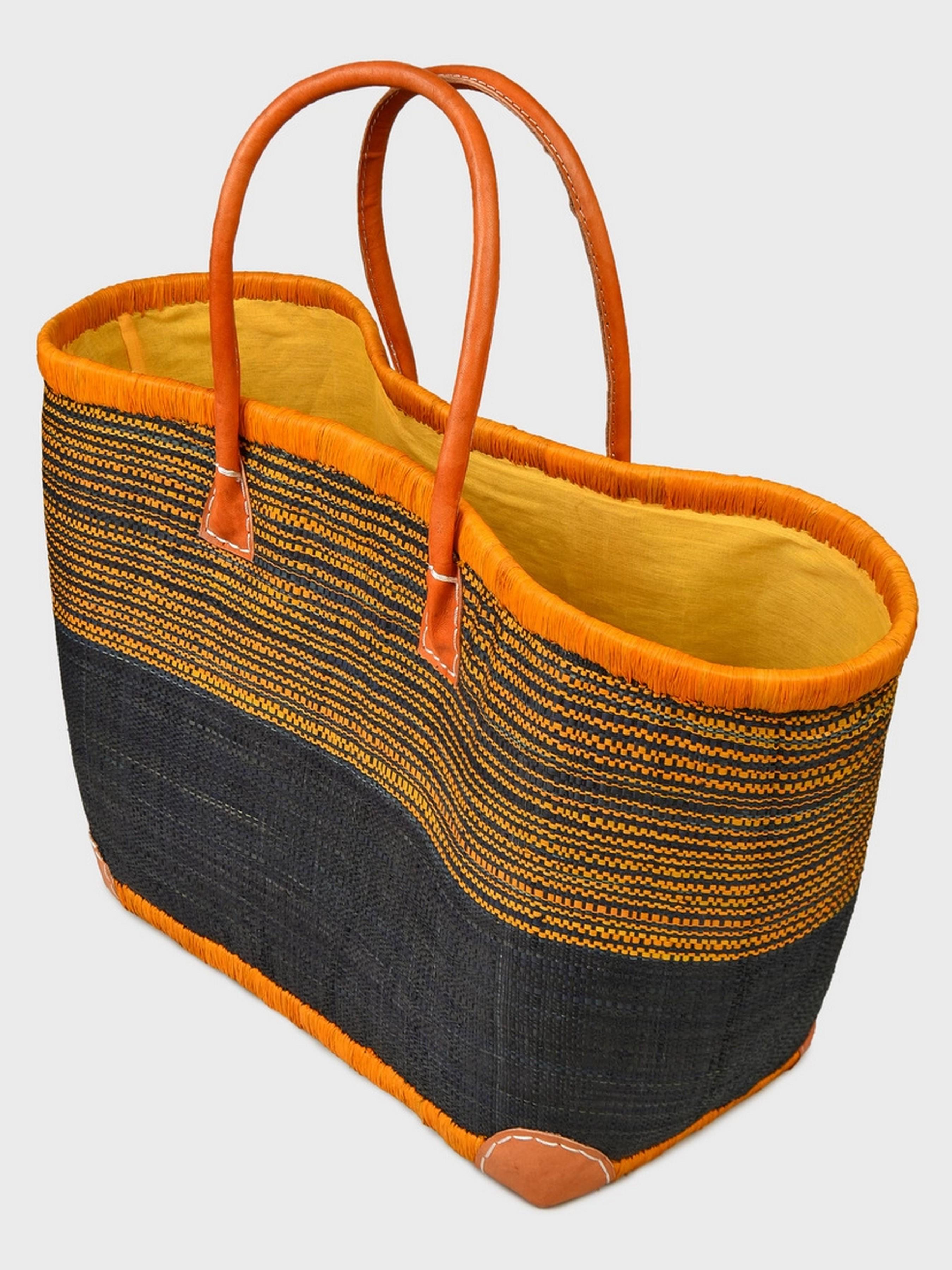 Сумка пляжная Le Comptoir de la plage Mahabo GM NOI One size Safran (ZIK0000018140)