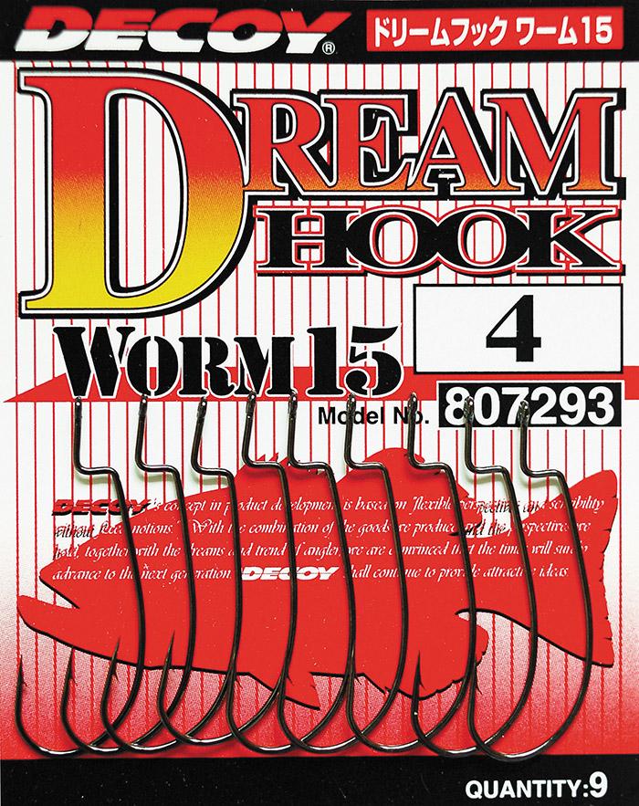 Крючки Decoy Worm 15 Dream Hook №4 9 шт. (1013-1562.00.11) - фото 2