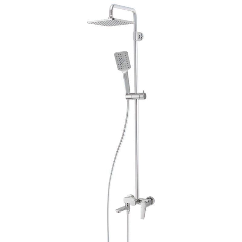 Душова система MIXXUS Premium Lazar 009-J з тропічним душем латунь Хром (MI8272)