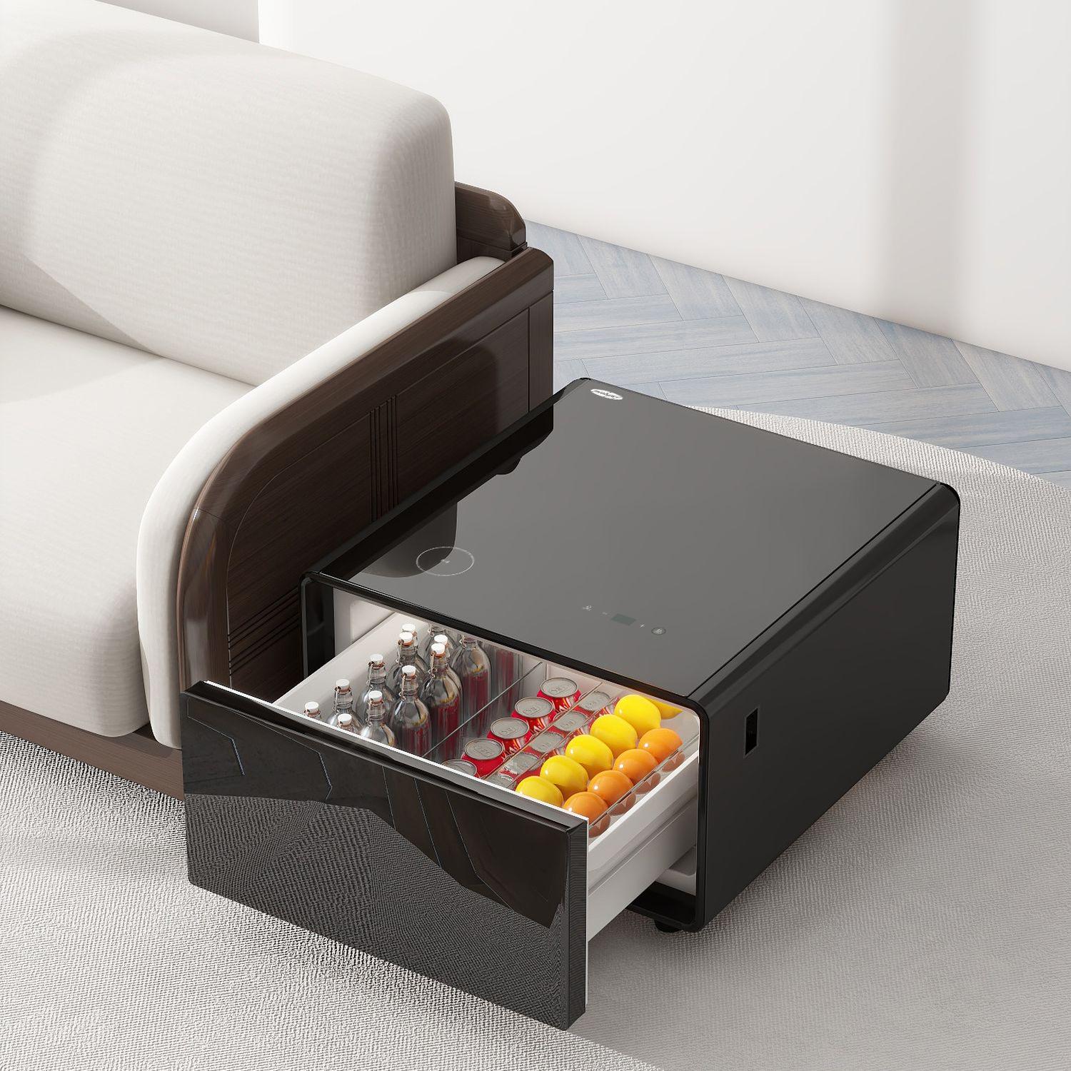 Журнальный стол умный с холодильником Primst TB65 65 л Черный (TB65BL)