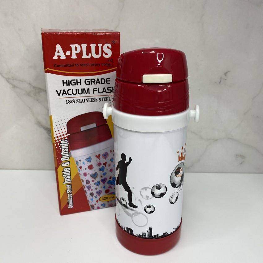 Термос дитячий A-PLUS Футболіст 1776 з трубочкою із нержавіючої сталі 320 мл Червоний (2001922182) - фото 1