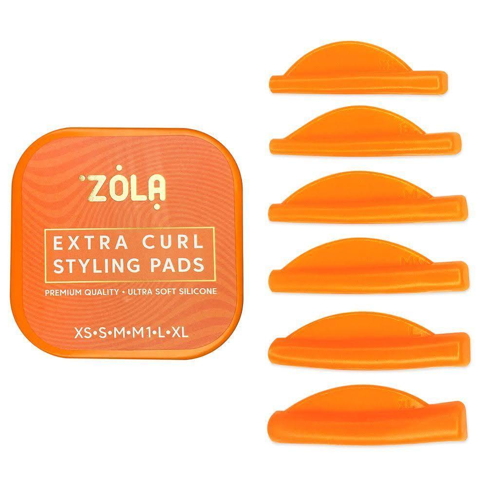 Валики Zola Extra Curl Styling Pads XS/S/M/M1/L/XL для ламинирования ресниц 5 пар/уп.