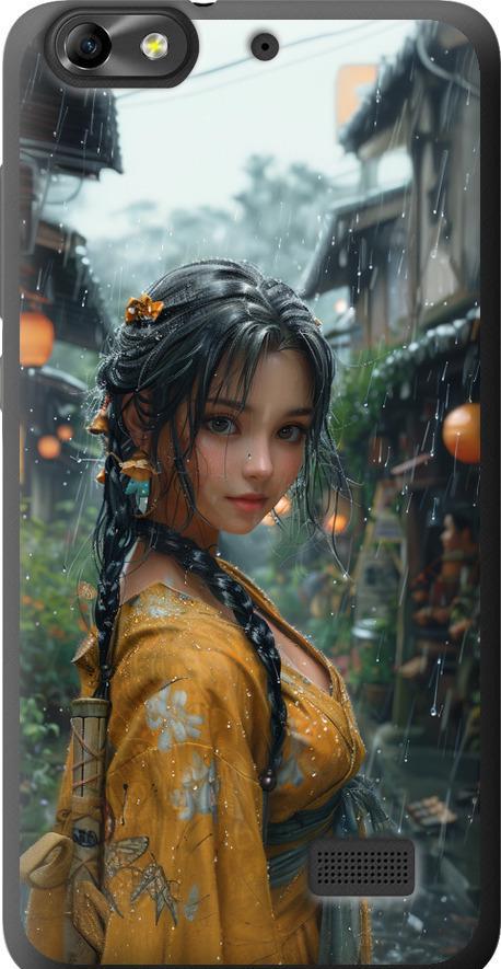 Чехол на Huawei Honor 4C Anime-girl (6133u-183-42517) Чехол на Huawei Honor 4C Anime-girl (6133u-183-42517)