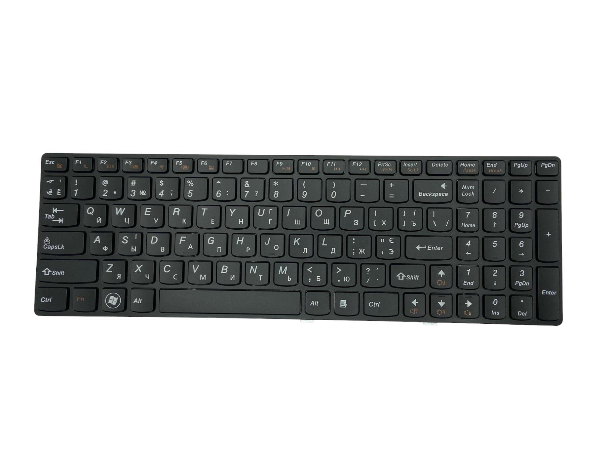 Клавиатура для ноутбука Lenovo IdeaPad Z560/Z565/G570/G770 Black (903123)