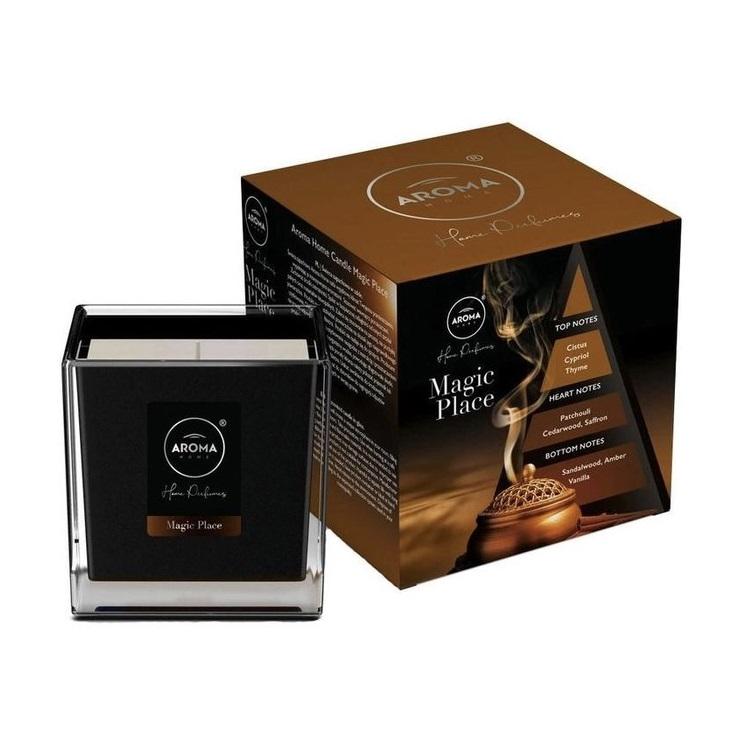 Аромасвічка Aroma Home Black Series Candles Magic Place 155 г (83511)