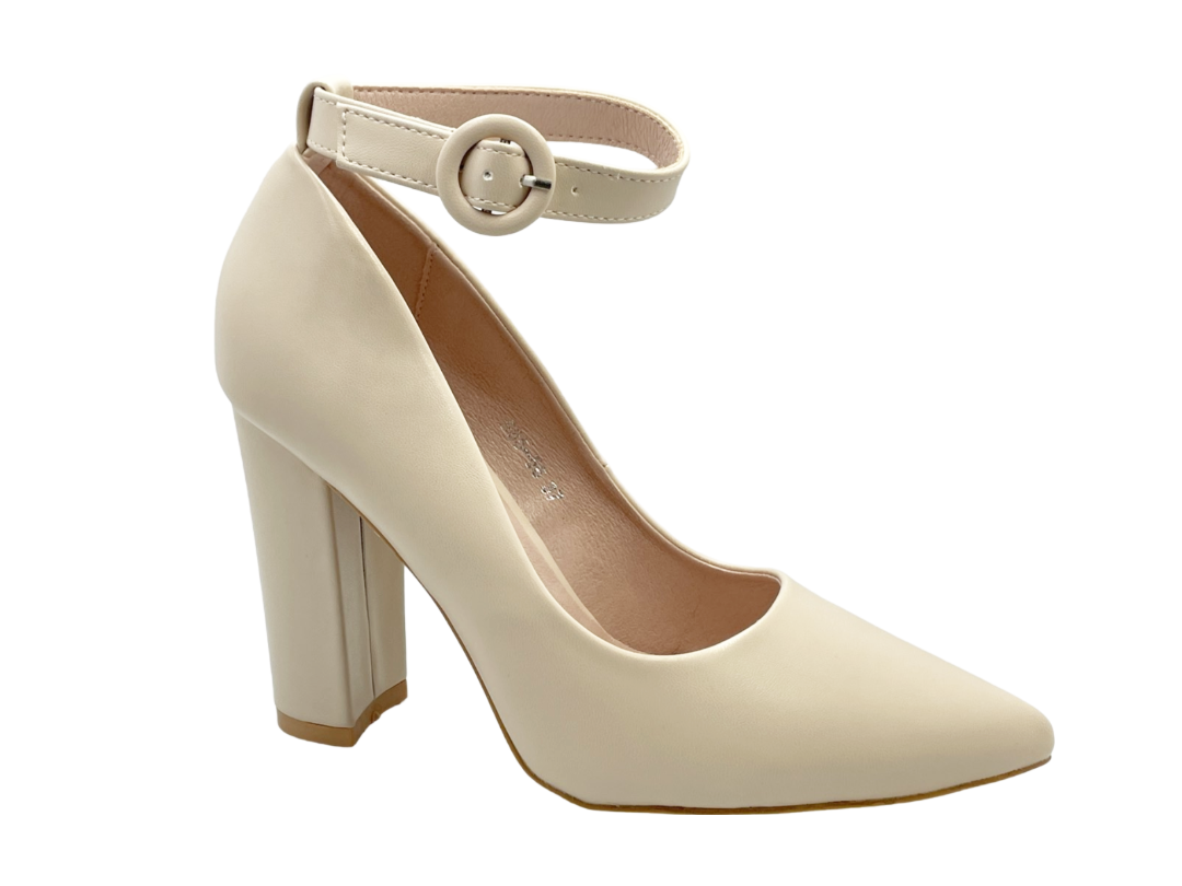 Туфли женские Kanuchun р. 37 Бежевый (585-585)