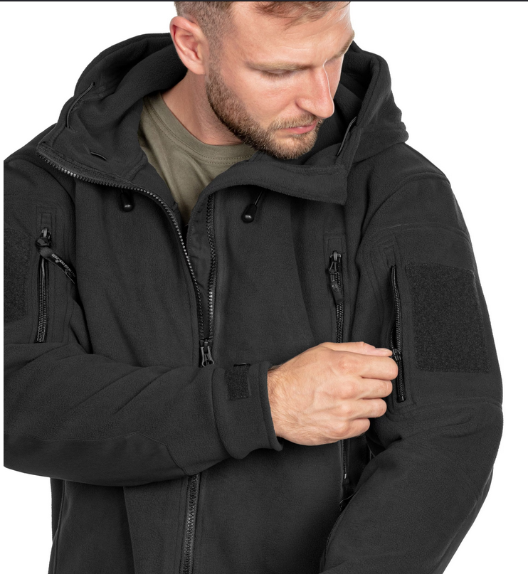 Куртка Helikon-Tex Patriot Double Fleece флісова XS Black - фото 6